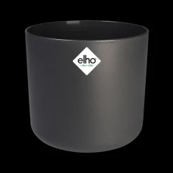 Brico Plantenpotten En -Bakken-Elho Bloempot B. For Soft Rond O14Cm Antraciet