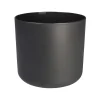 Brico Plantenpotten En -Bakken-Elho Bloempot B.For Soft Rond O30Cm Antraciet