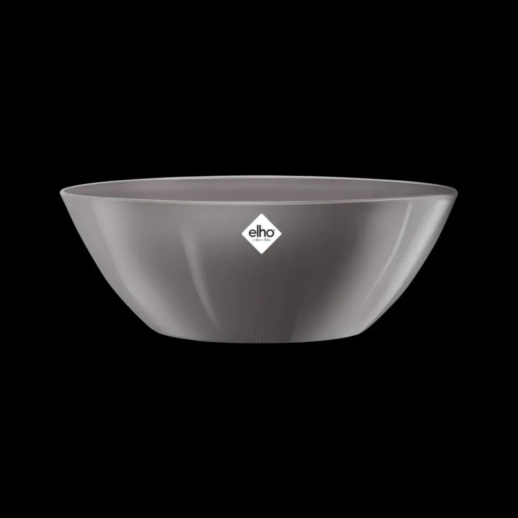 Brico Plantenpotten En -Bakken-Elho Bloempot Brussels Diamond Ovaal 36Cm Oyster Pearl