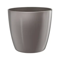 Brico Plantenpotten En -Bakken-Elho Bloempot Brussels Diamond Rond O25Cm Oyster Pearl