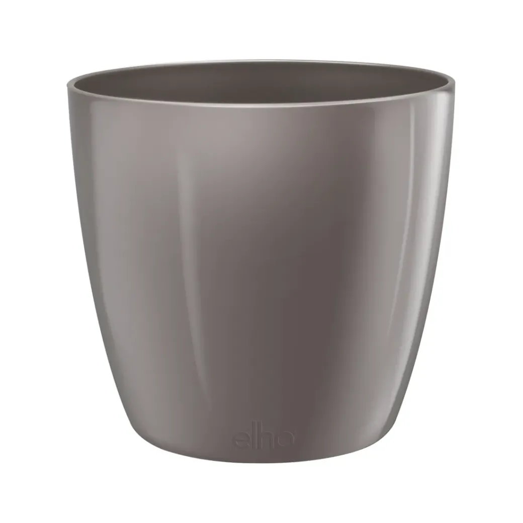 Brico Plantenpotten En -Bakken-Elho Bloempot Brussels Diamond Rond O25Cm Oyster Pearl