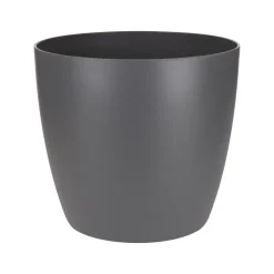 Brico Plantenpotten En -Bakken-Elho Bloempot Brussels Rond O16Cm Antraciet