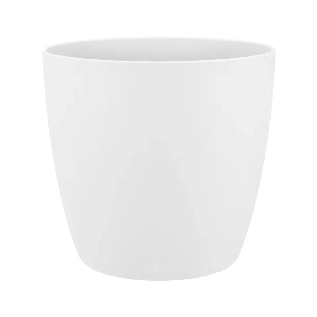 Brico Plantenpotten En -Bakken-Elho Bloempot Brussels Rond O25Cm Wit