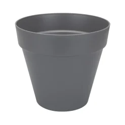 Brico Plantenpotten En -Bakken-Elho Bloempot Loft Urban Rond Wielen O40Cm Antraciet