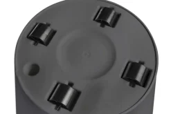 Brico Plantenpotten En -Bakken-Elho Bloempot Loft Urban Rond Wielen O40Cm Antraciet