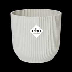 Brico Plantenpotten En -Bakken-Elho Bloempot Vibes Fold Rond O30Cm Wit