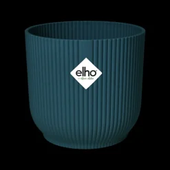 Brico Plantenpotten En -Bakken-Elho Bloempot Vibes Fold Rond O22Cm Deep Blue