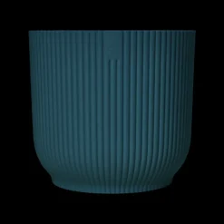 Brico Plantenpotten En -Bakken-Elho Bloempot Vibes Fold Rond O22Cm Deep Blue