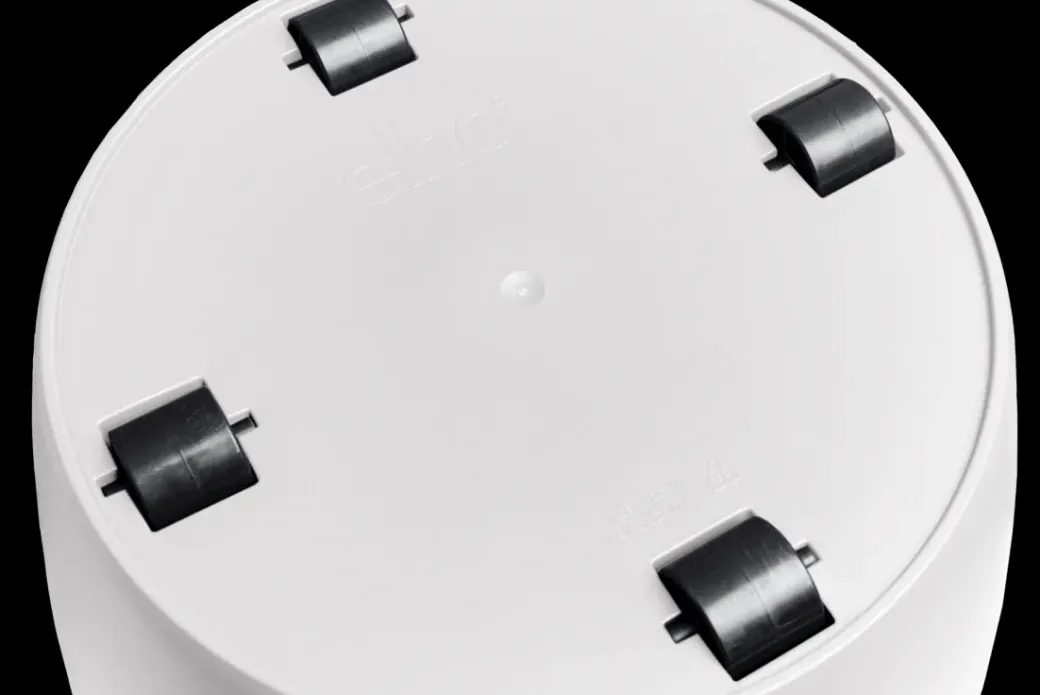 Brico Plantenpotten En -Bakken-Elho Brussels Rond Wielen O47Cm Wit