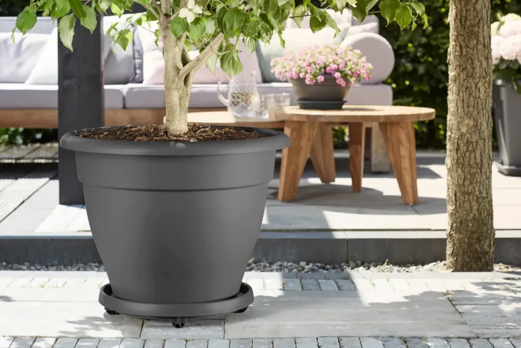 Brico Plantenpotten En -Bakken-Elho Universele Planttaxi 40Cm Antraciet