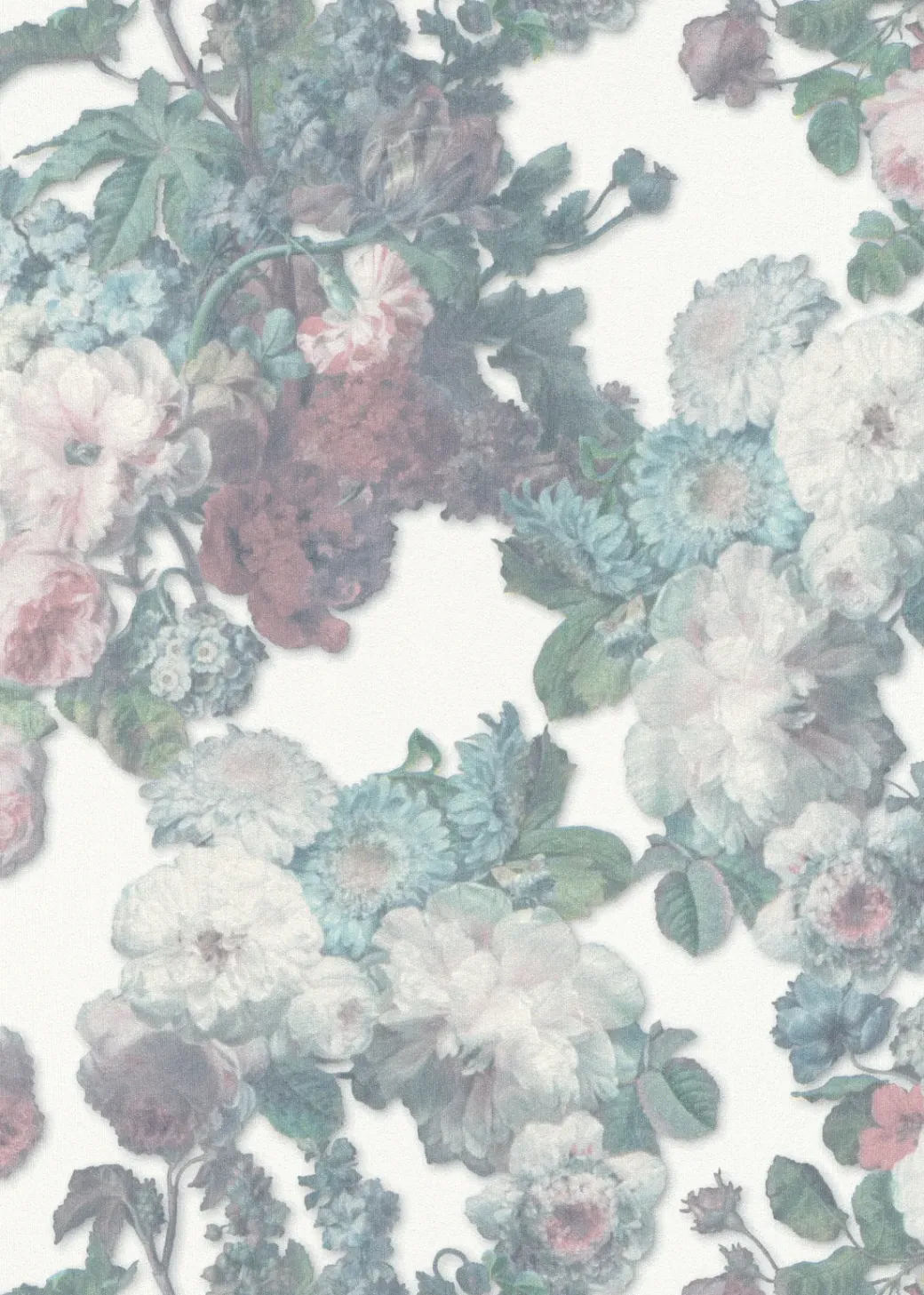 Brico Vliesbehang-Elle Decoration Vliesbehang Blossom Wit-Roze
