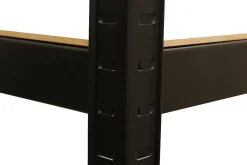 Erro Stellingkast Met 5 Planken - Zwart - 90Cm|Brico Outlet