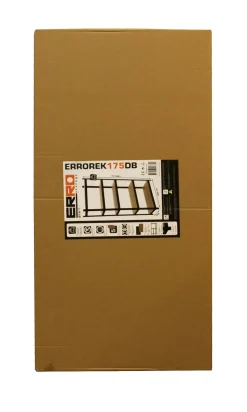Erro Stellingkast Met 5 Planken - Zwart - 90Cm|Brico Outlet