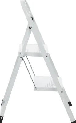 Escalo Keukentrap Wit 2-Treeds|Brico Outlet