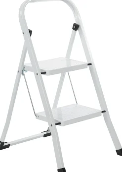 Escalo Keukentrap Wit 2-Treeds|Brico Outlet