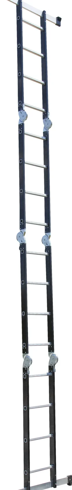 Escalo Vouwladder Multifold 2-In-1 Zwart|Brico