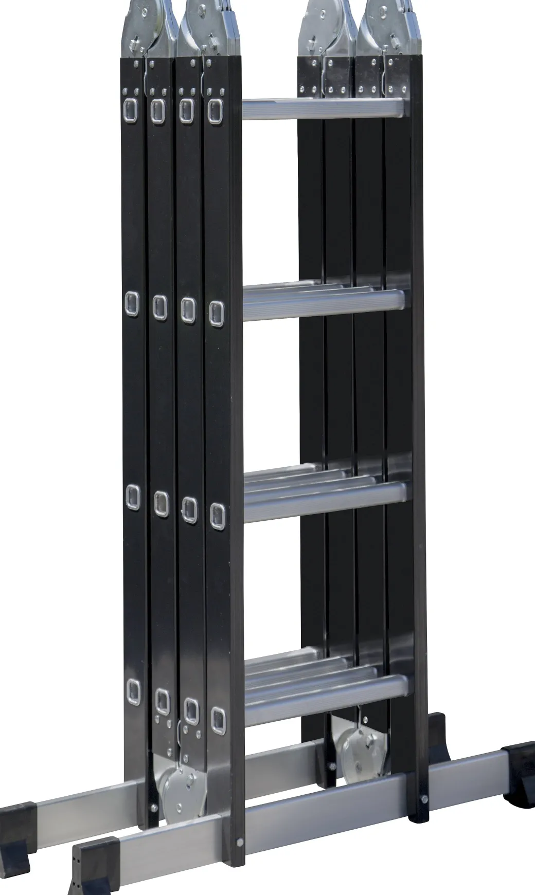 Escalo Vouwladder Multifold 2-In-1 Zwart|Brico