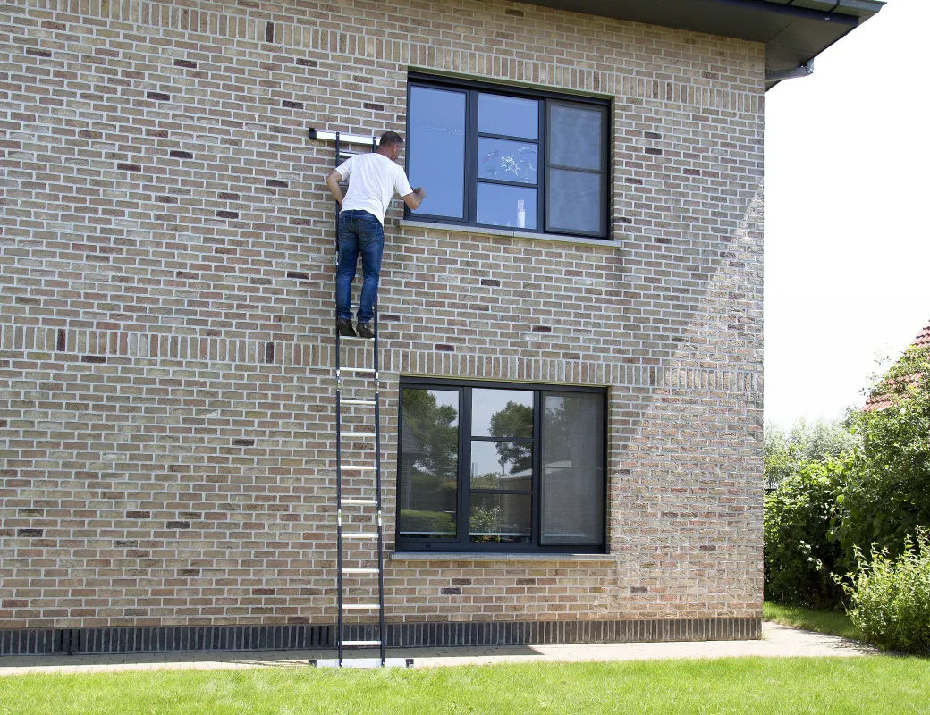 Escalo Vouwladder Multifold 2-In-1 Zwart|Brico
