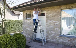 Escalo Vouwladder Multifold 4X3-Treeds|Brico Outlet