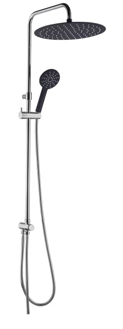 Essebagno Doucheset Essesmart Ii Zwart/Chroom|Brico Outlet