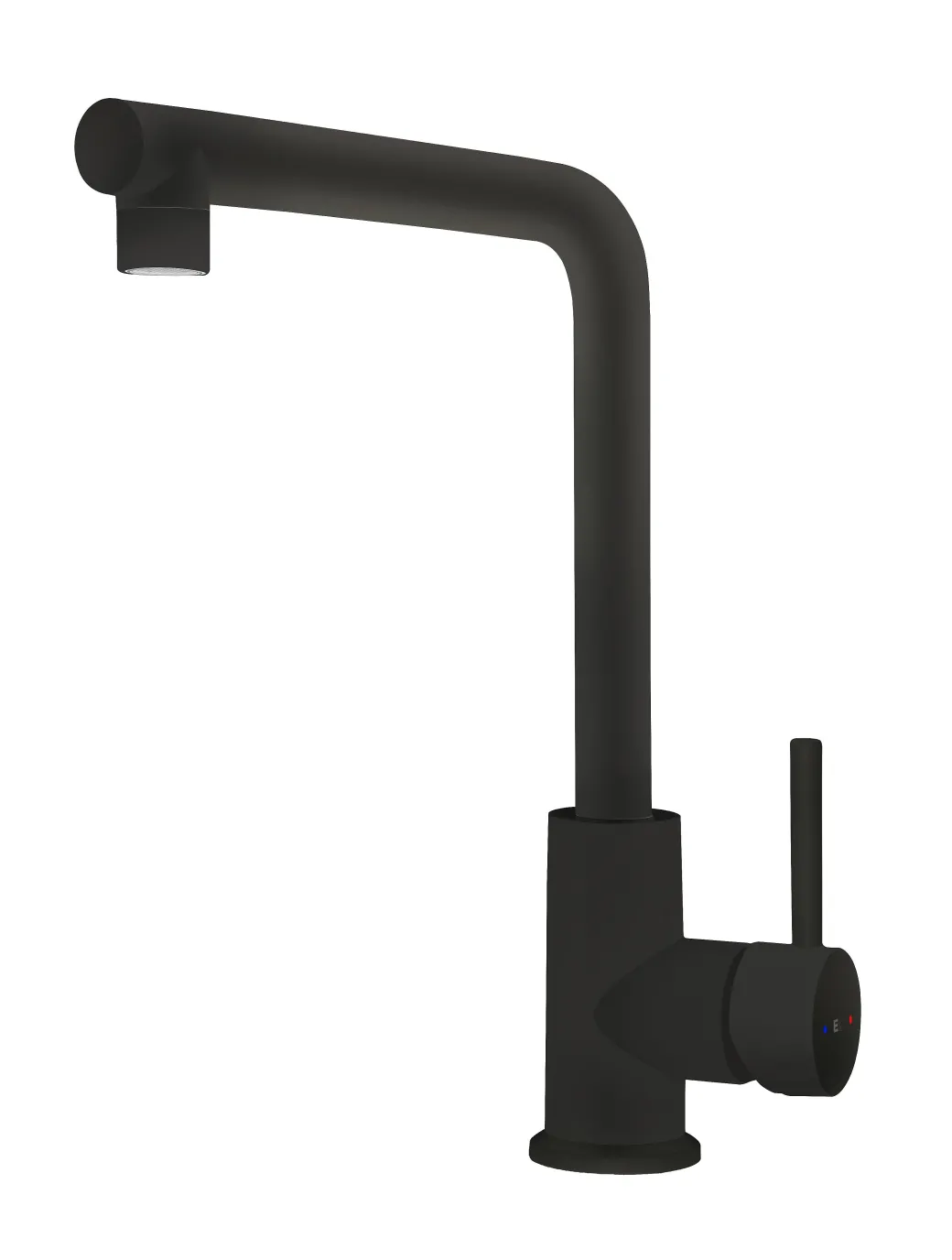 Essebagno Keukenkraan Pure Ii Mat Zwart|Brico Online