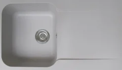 Essebagno Spoelbak Lisse Grijs 1 Bak 86X50Cm|Brico