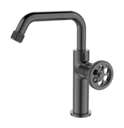 Essebagno Wastafelmengkraan Indus Gun Metal|Brico Best