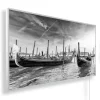 Brico Infrarood & Halogeenradiators<Eurom Infraroodwarmtepaneel Sani 600W Zwart