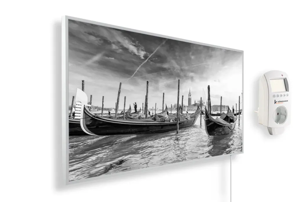 Brico Infrarood & Halogeenradiators<Eurom Infraroodwarmtepaneel Sani 600W Zwart