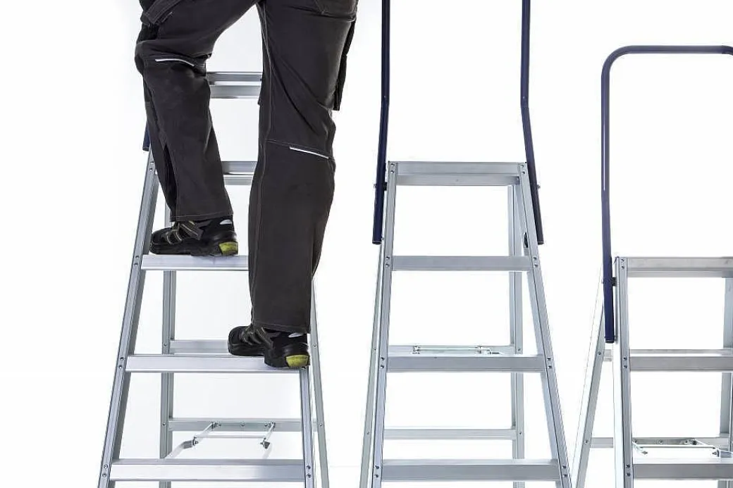 Eurostairs Dubbele Trap Professioneel 3 Treden|Brico New