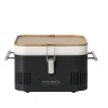 Brico Houtskool Barbecue-Everdure Cube Houtskool Barbecue Khaki 38,4X31,6X22,4Cm