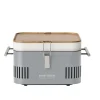 Brico Houtskool Barbecue-Everdure Cube Houtskool Barbecue Grijs 38,4X31,6X22,4Cm