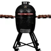 Brico Keramische Barbecue-Eviq Kamado 18" Keramische Barbecue Zwart