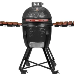 Brico Keramische Barbecue-Eviq Kamado 18" Keramische Barbecue Grijs