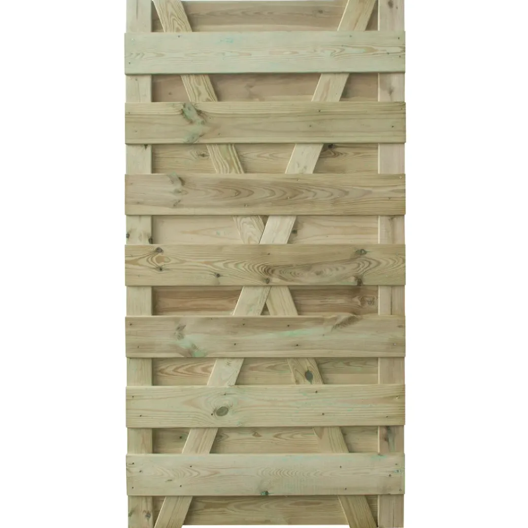 Brico Tuindeuren-Excellent Tuindeur Geimpregneerde Den 100X180Cm