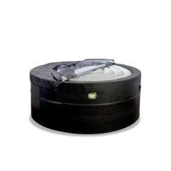 Brico Spa En Jacuzzi-Exit Opblaasbare Jacuzzi Leather Premium Spa Zwart O184X73Cm