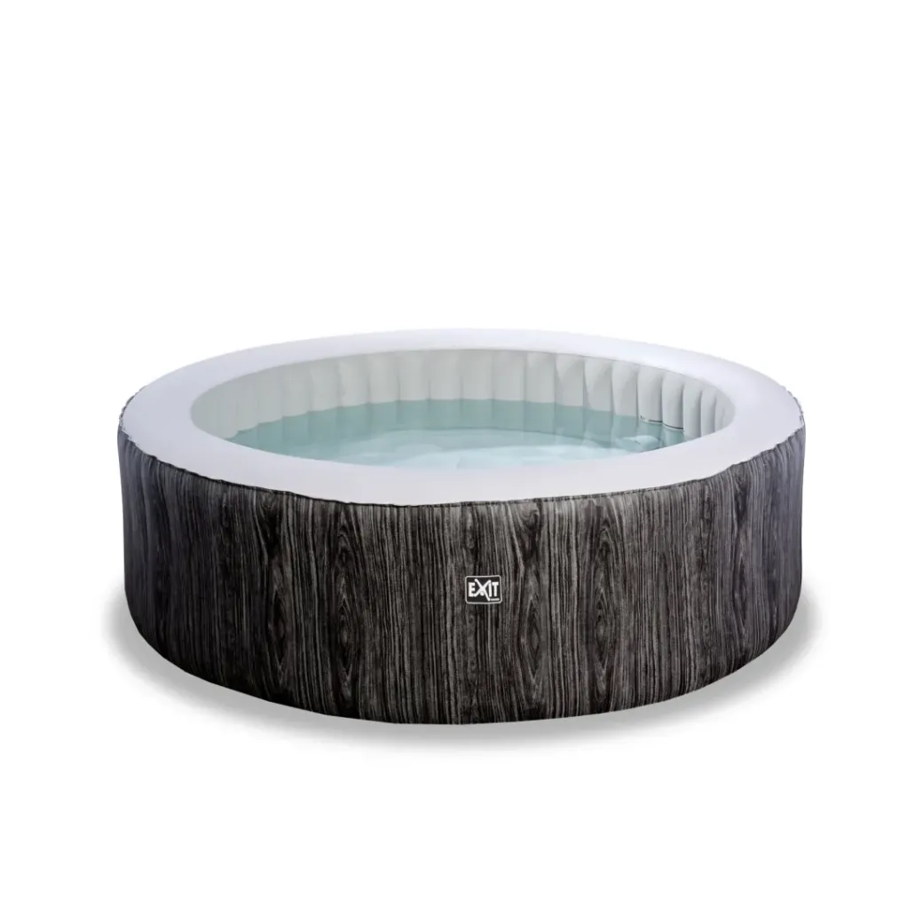 Brico Spa En Jacuzzi-Exit Wood Deluxe Spa Donkergrijs O204X65Cm