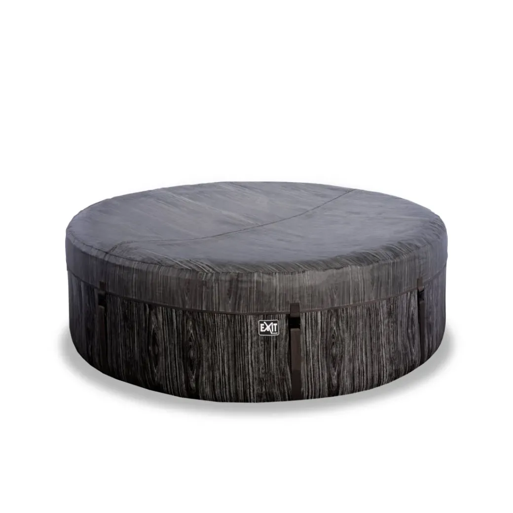 Brico Spa En Jacuzzi-Exit Wood Deluxe Spa Donkergrijs O204X65Cm