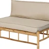 Brico Tuinbanken-Exotan Ligbank Buiten - Bamboe - Bruin - 70X120X80