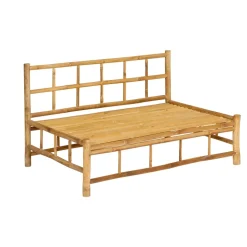 Brico Tuinbanken-Exotan Ligbank Buiten - Bamboe - Bruin - 70X120X80
