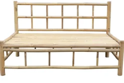 Brico Tuinbanken-Exotan Tuinbank Bamboo Pallet Bamboe Bruin 120X80X70Cm