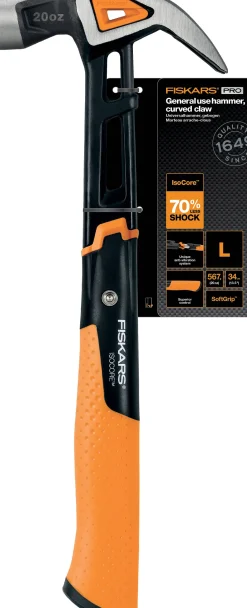 Fiskars Klauwhamer Isocore L Gebogen|Brico Online