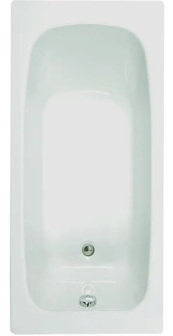 Flavis Plaatsbesparend Rechthoekig Bad - 140 X 70 X 55-58 Cm - Toplax®|Brico Clearance