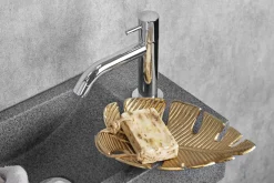 Fonteinset Cheops Natuursteen Wasbak 40 X 23 X 11 Cm|Brico