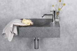 Fonteinset Cheops Natuursteen Wasbak 40 X 23 X 11 Cm|Brico