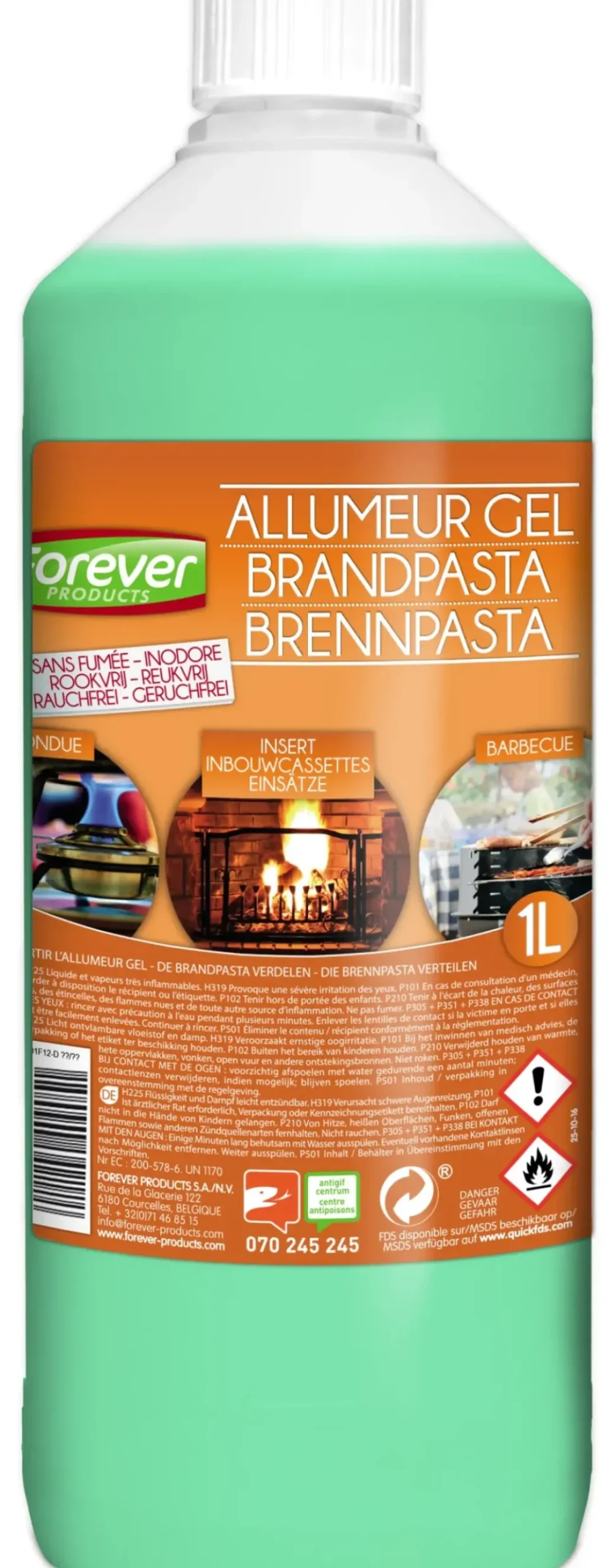 Brico Brandstoffen<Forever Brandpasta 1L
