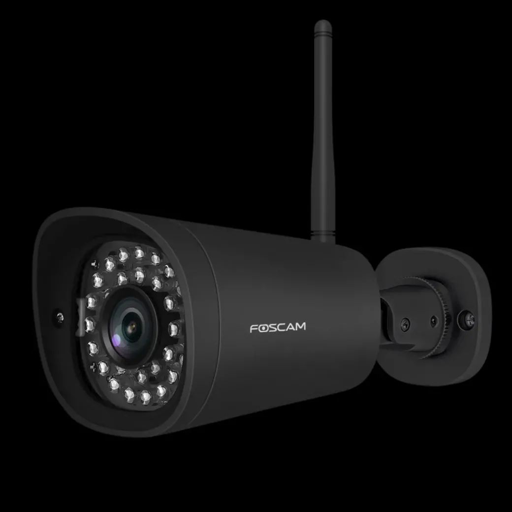 Brico Beveiligingscamera-Foscam G4P-B Outdoorcamera 4 Mp Super Hd Videokwaliteit Uitstekend Nachtzicht Zwart
