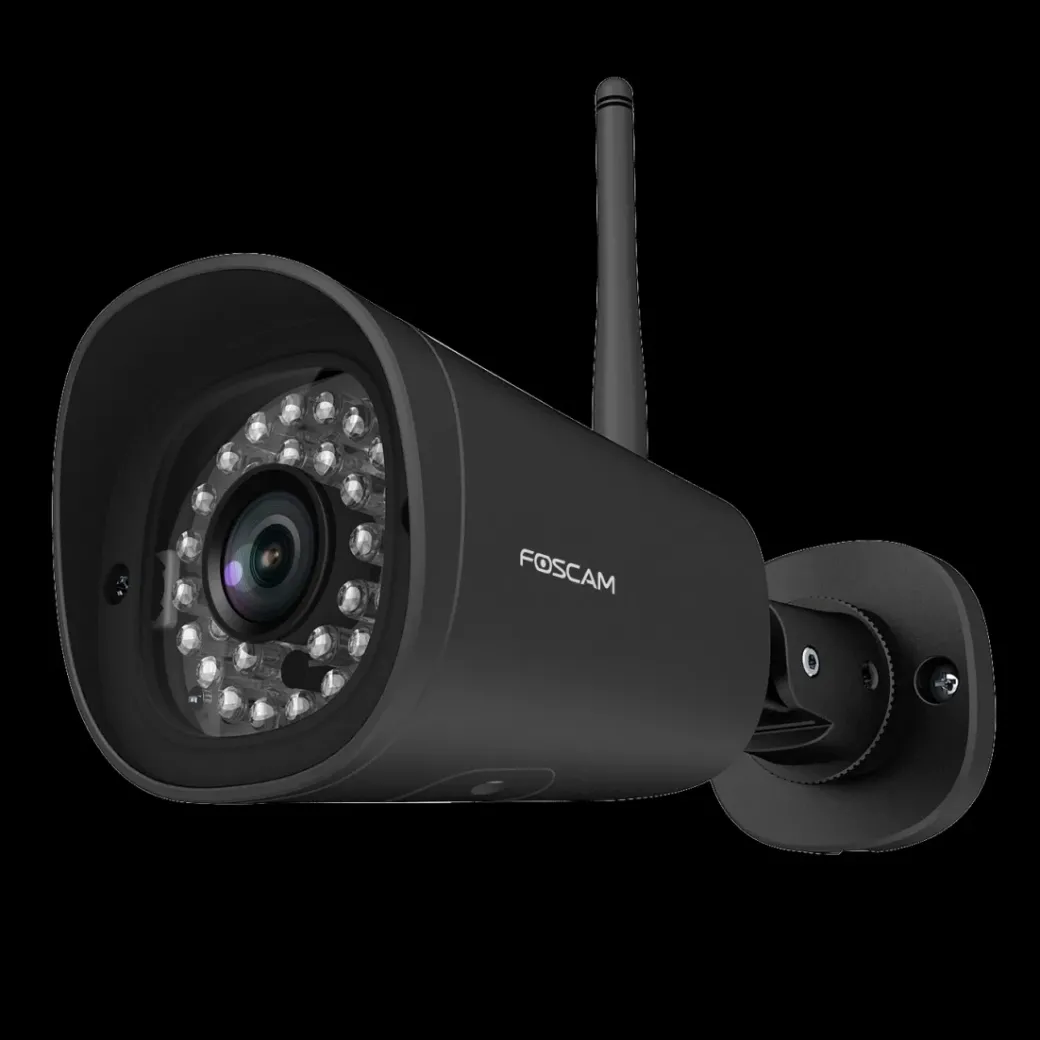 Brico Beveiligingscamera-Foscam G4P-B Outdoorcamera 4 Mp Super Hd Videokwaliteit Uitstekend Nachtzicht Zwart