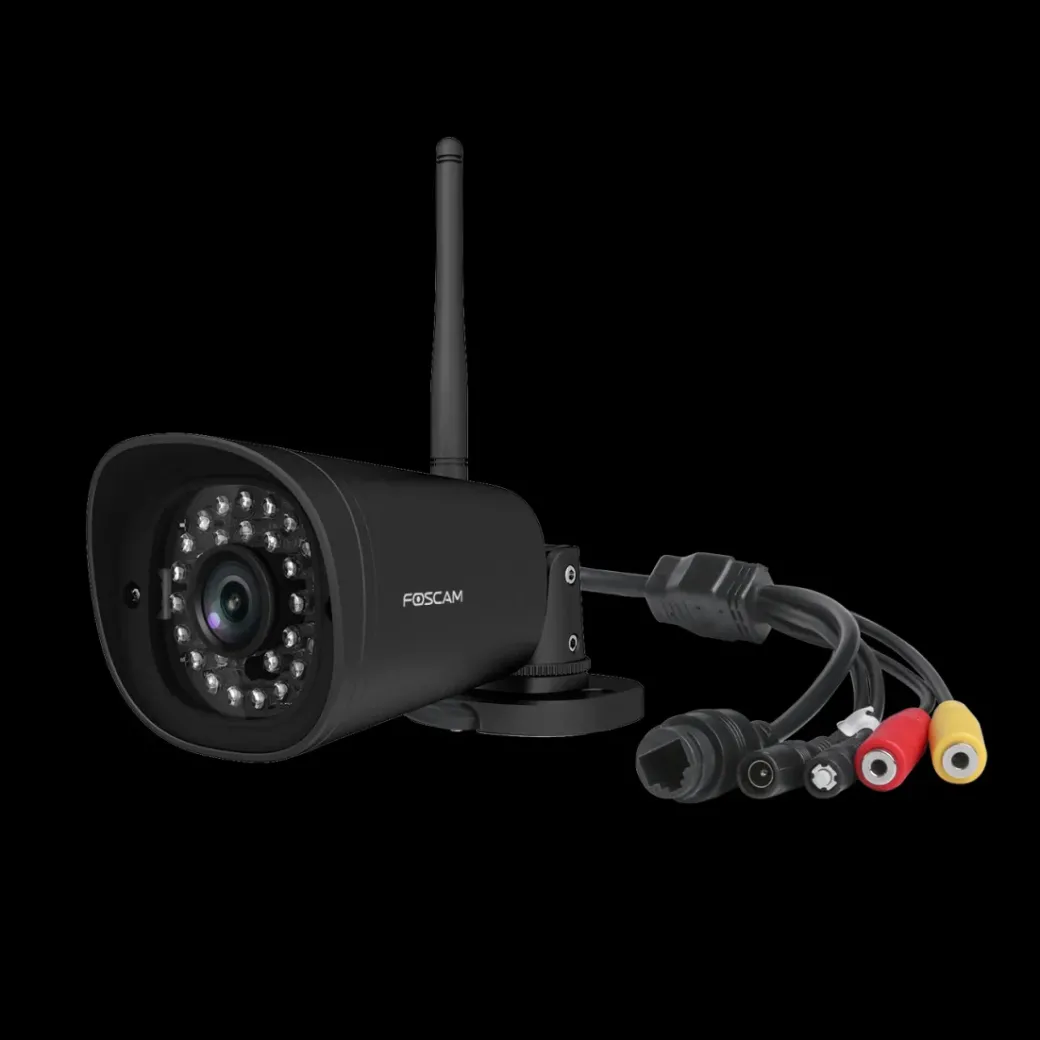 Brico Beveiligingscamera-Foscam G4P-B Outdoorcamera 4 Mp Super Hd Videokwaliteit Uitstekend Nachtzicht Zwart