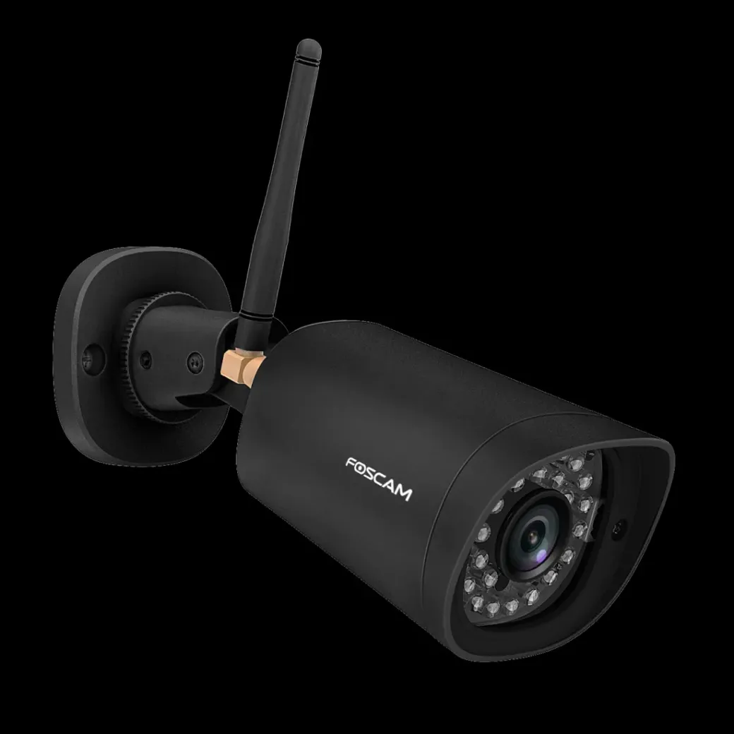 Brico Beveiligingscamera-Foscam G4P-B Outdoorcamera 4 Mp Super Hd Videokwaliteit Uitstekend Nachtzicht Zwart
